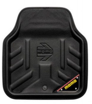 MOMO Schalenfussmatte Drive Carbon/ schwarz Gr. SS